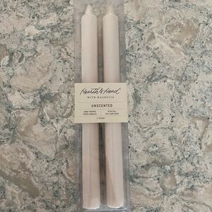 Hearth & Hand 10” Hand Poured Taper Candles